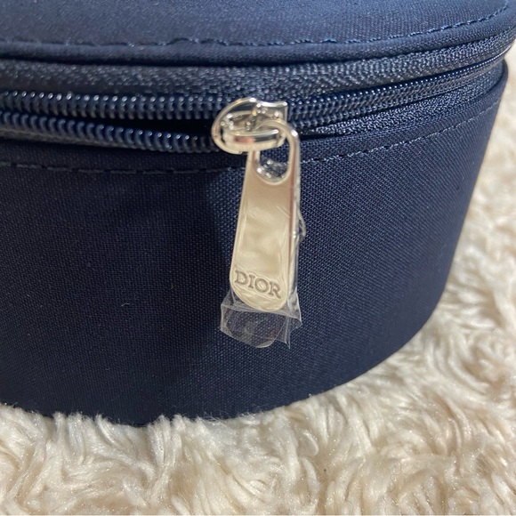 NEW Dior Beauty Vanity Zip Case Navy Blue with Mirror New in Package Gift - Picture 5 of 9